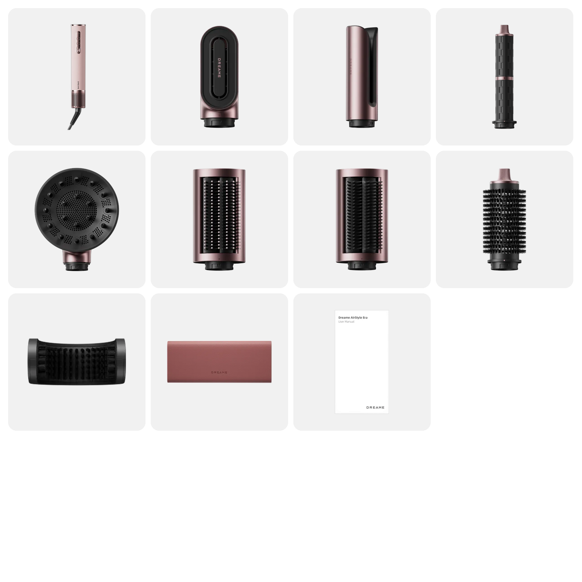 Dreame Airstyle Era Pink 2026 - contenuto confezione