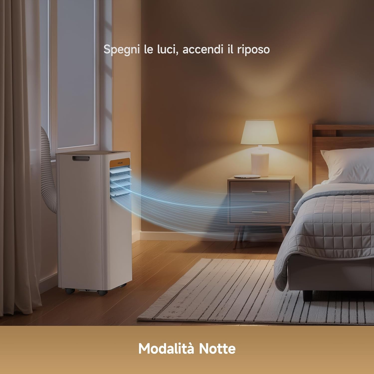 Dreame Air conditioner P-Wind 10-9K camel gold - blocco_immagini_img_2