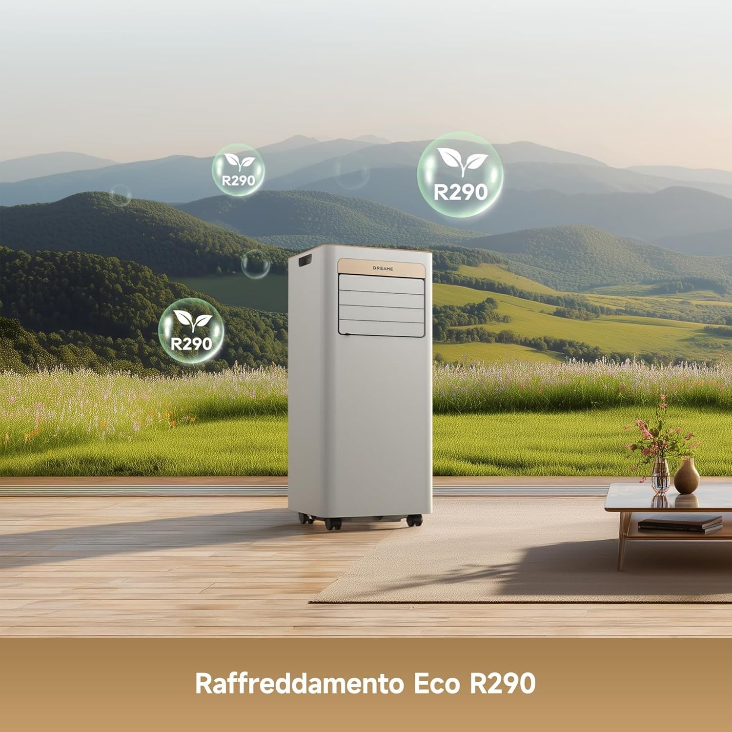 Dreame Air conditioner P-Wind 10-9K camel gold - blocco_immagini_img_3