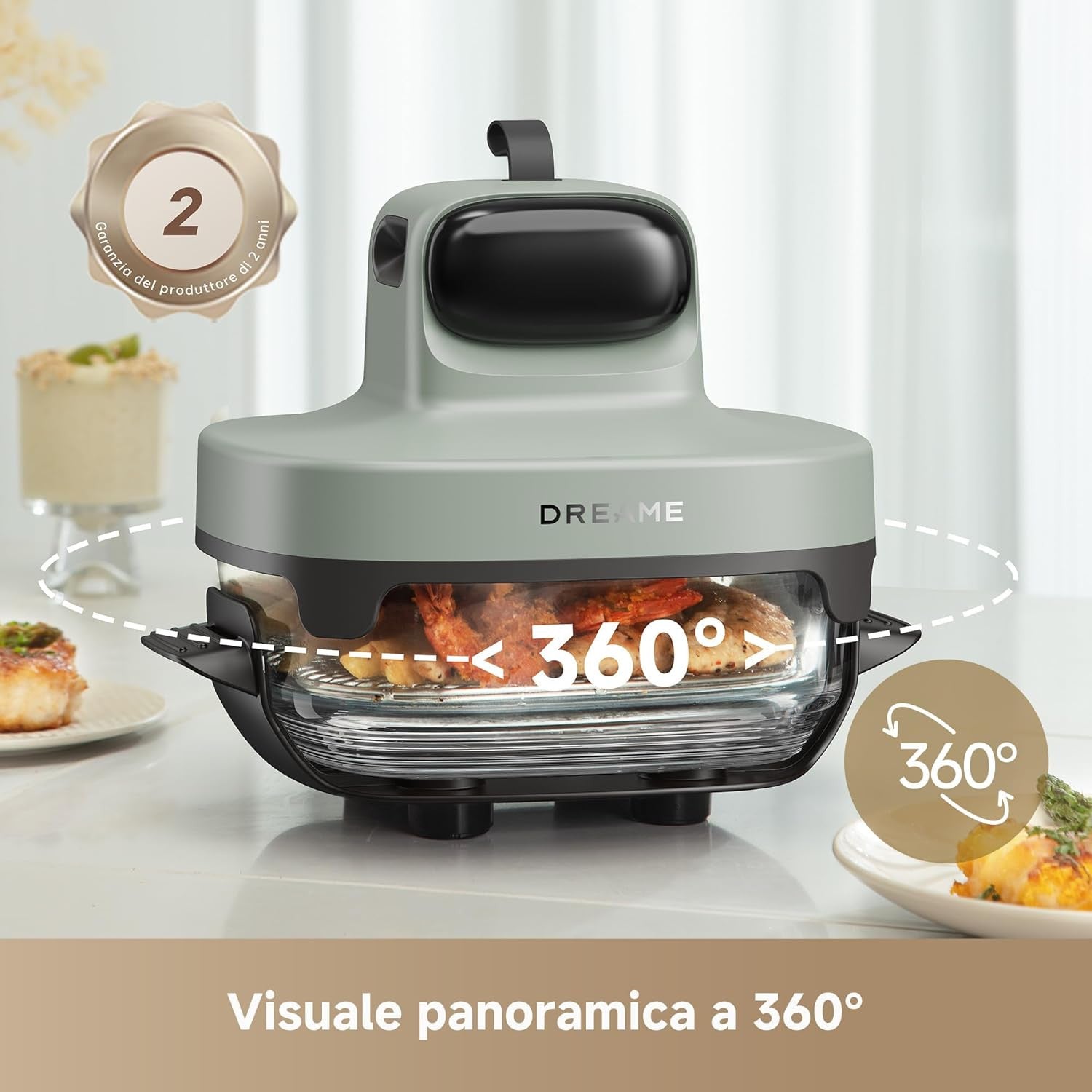 Dreame Tasti PT60 AirFryer Grey - blocco_immagini_img_1
