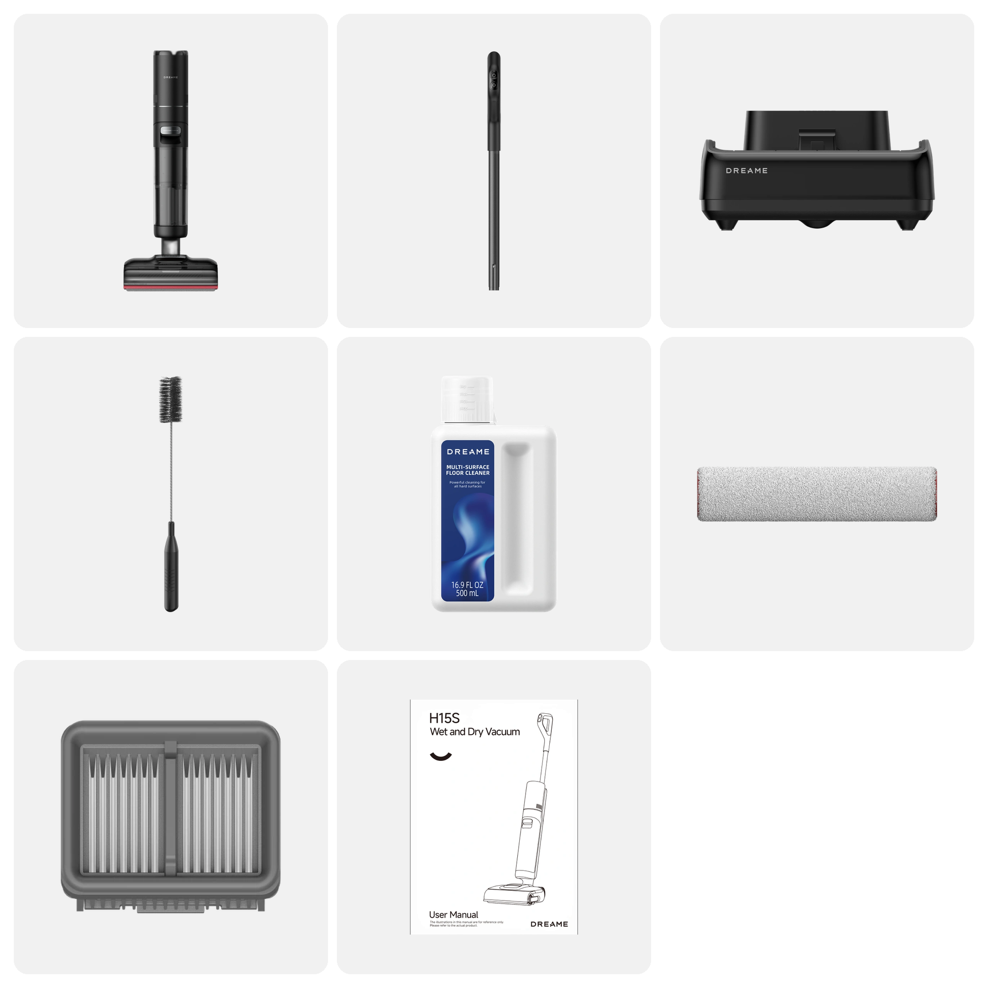 Dreame H15s - contenuto confezione