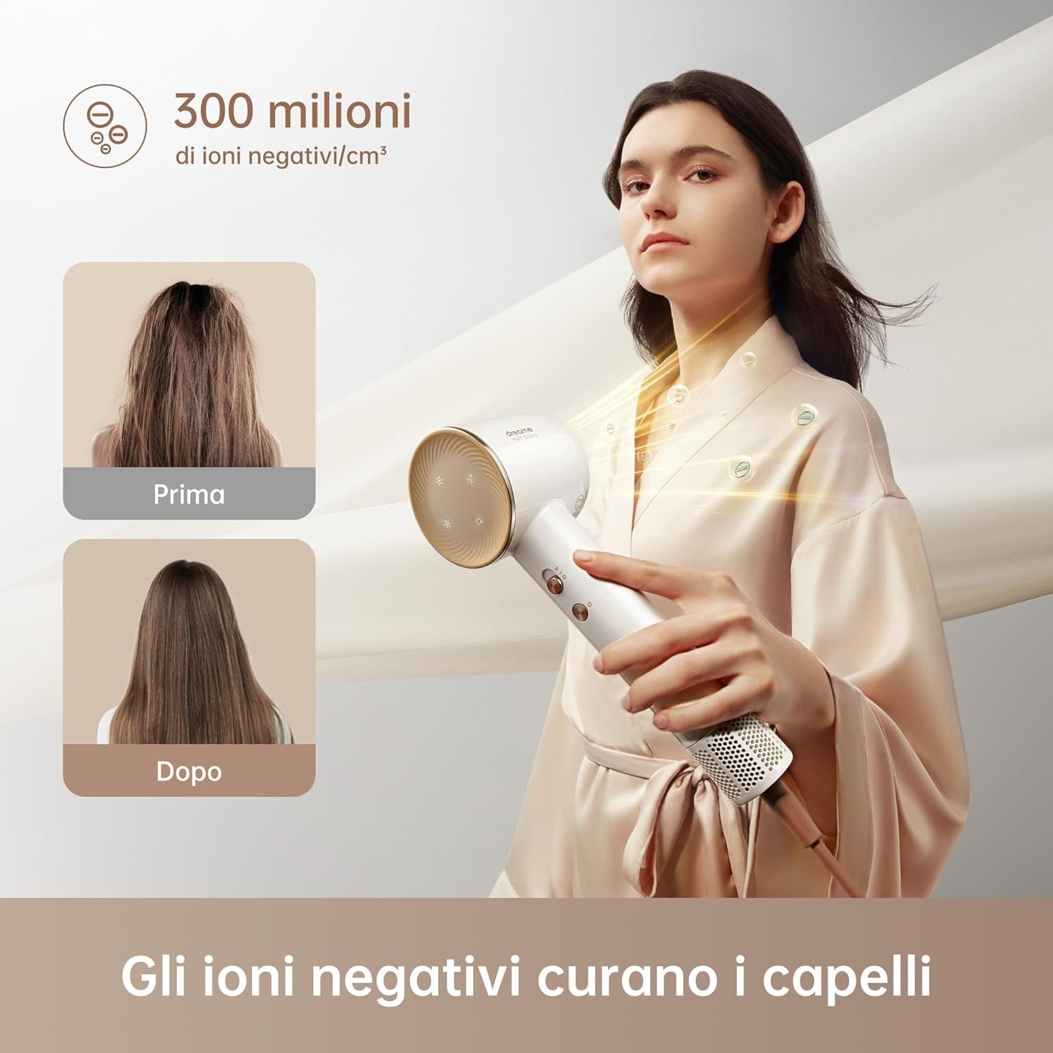 Dreame Hair Dryer Glory Combo - White - blocco_img_testo_2_image