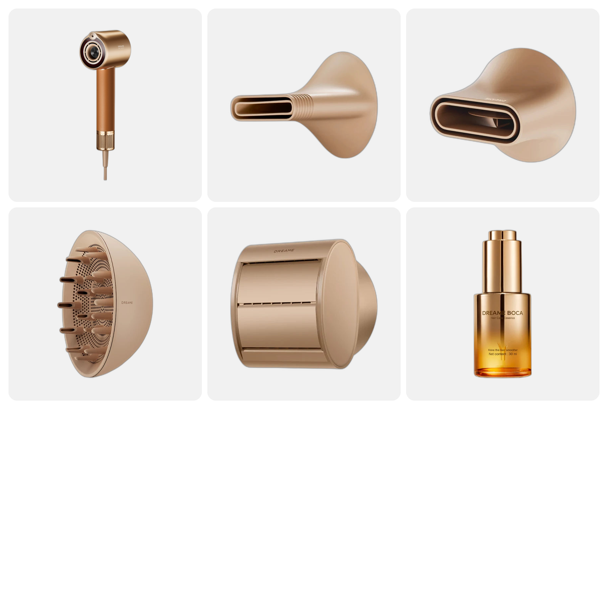 Dreame Hair Dryer Miracle Pro - contenuto confezione
