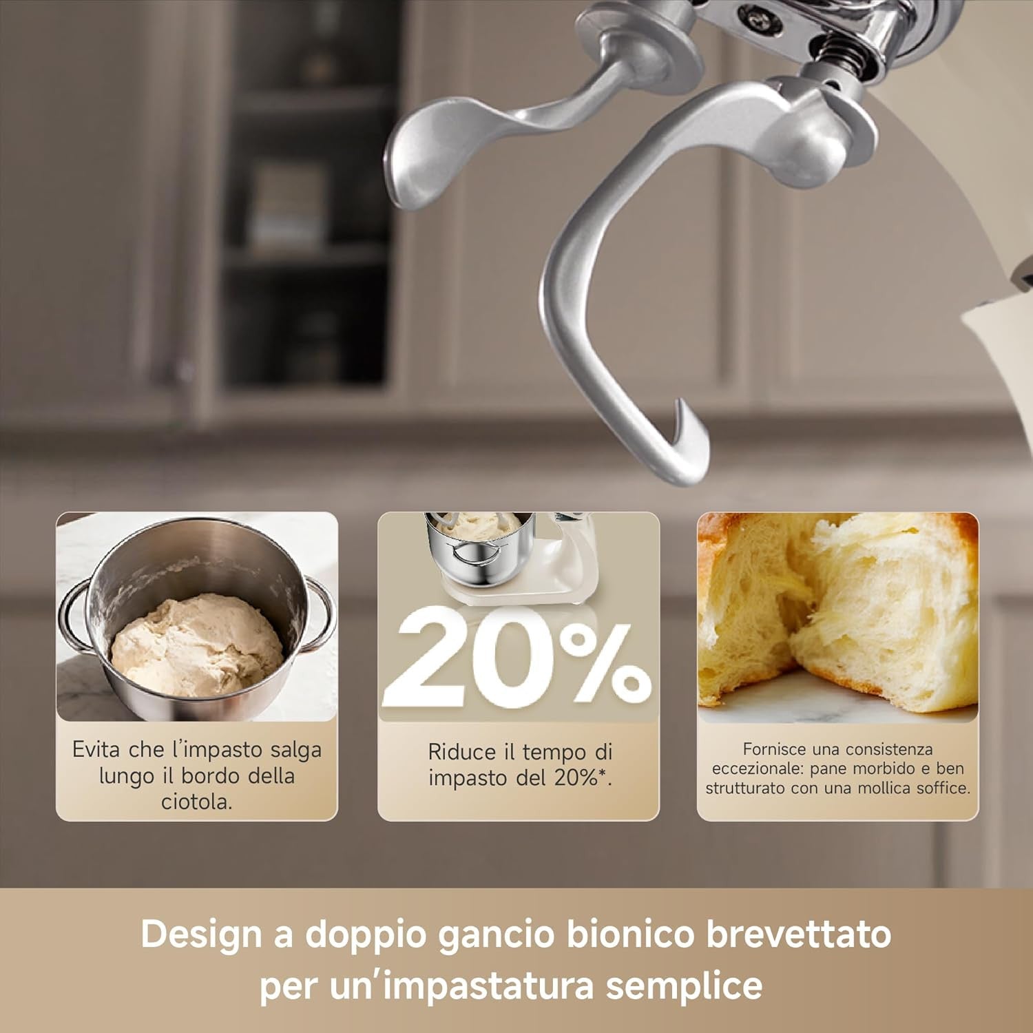 Dreame BioKnead Stand Mixer - blocco_img_testo_1_image