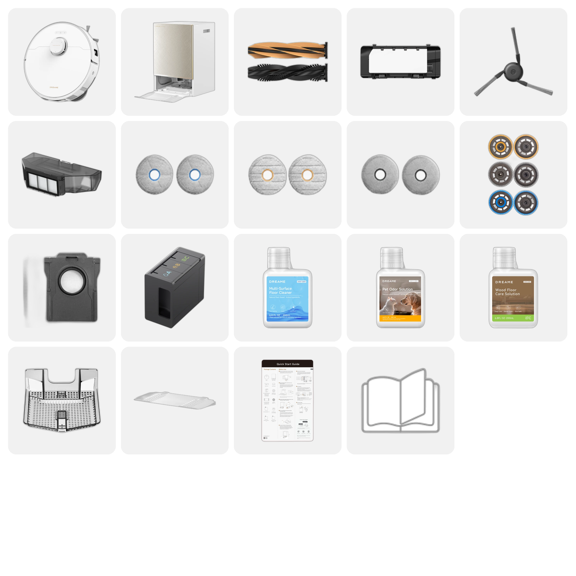 Dreame Matrix10 Pro White - Retail - contenuto confezione