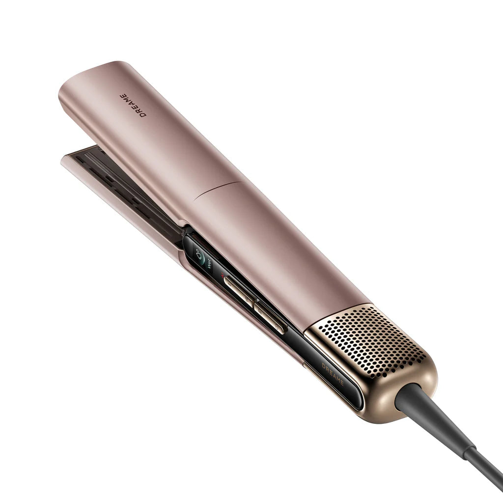 Dreame AeroStraight Pro Hair Straightener Pink Gold