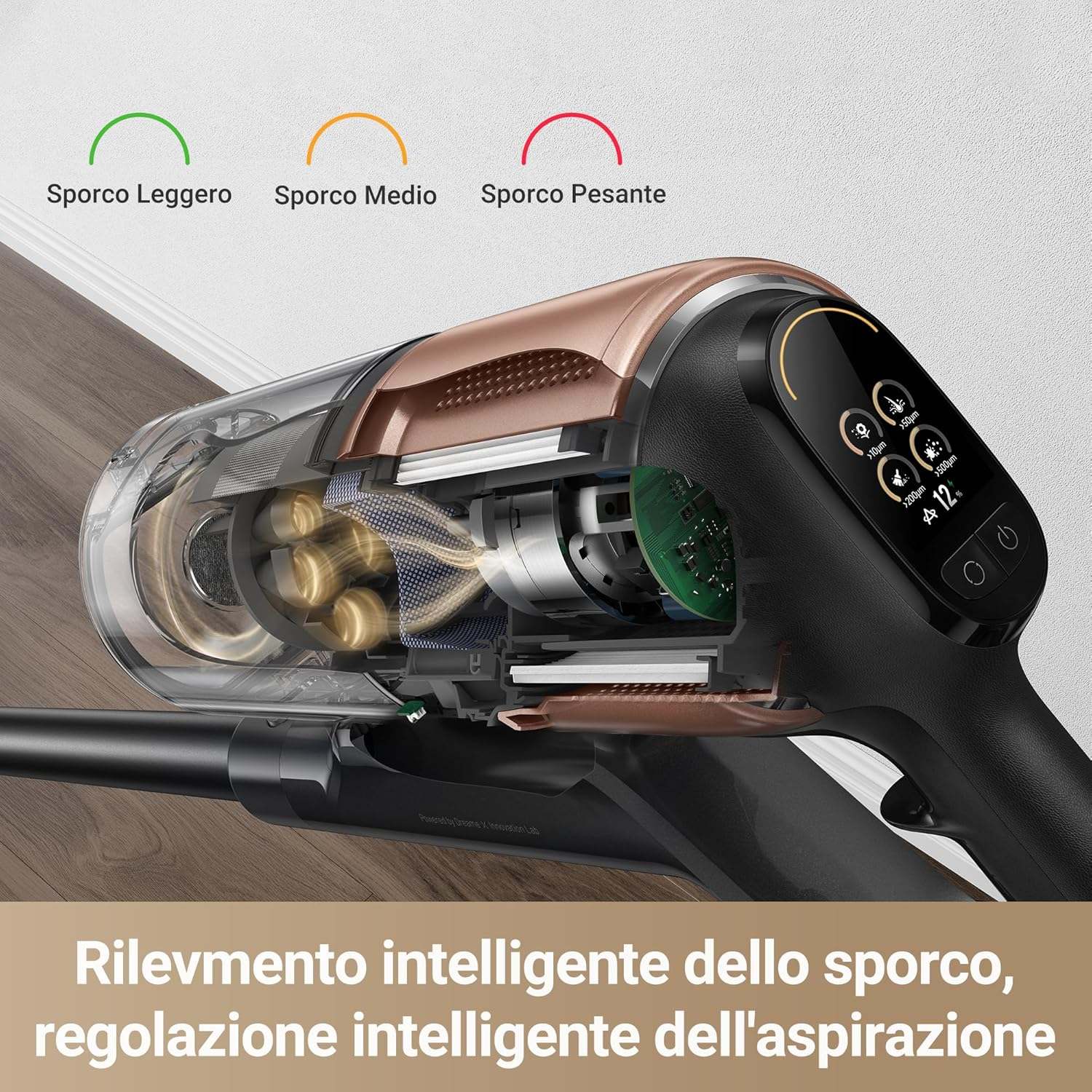 Dreame Z20 Stick Vacuum Cleaner - blocco_img_testo_3_image
