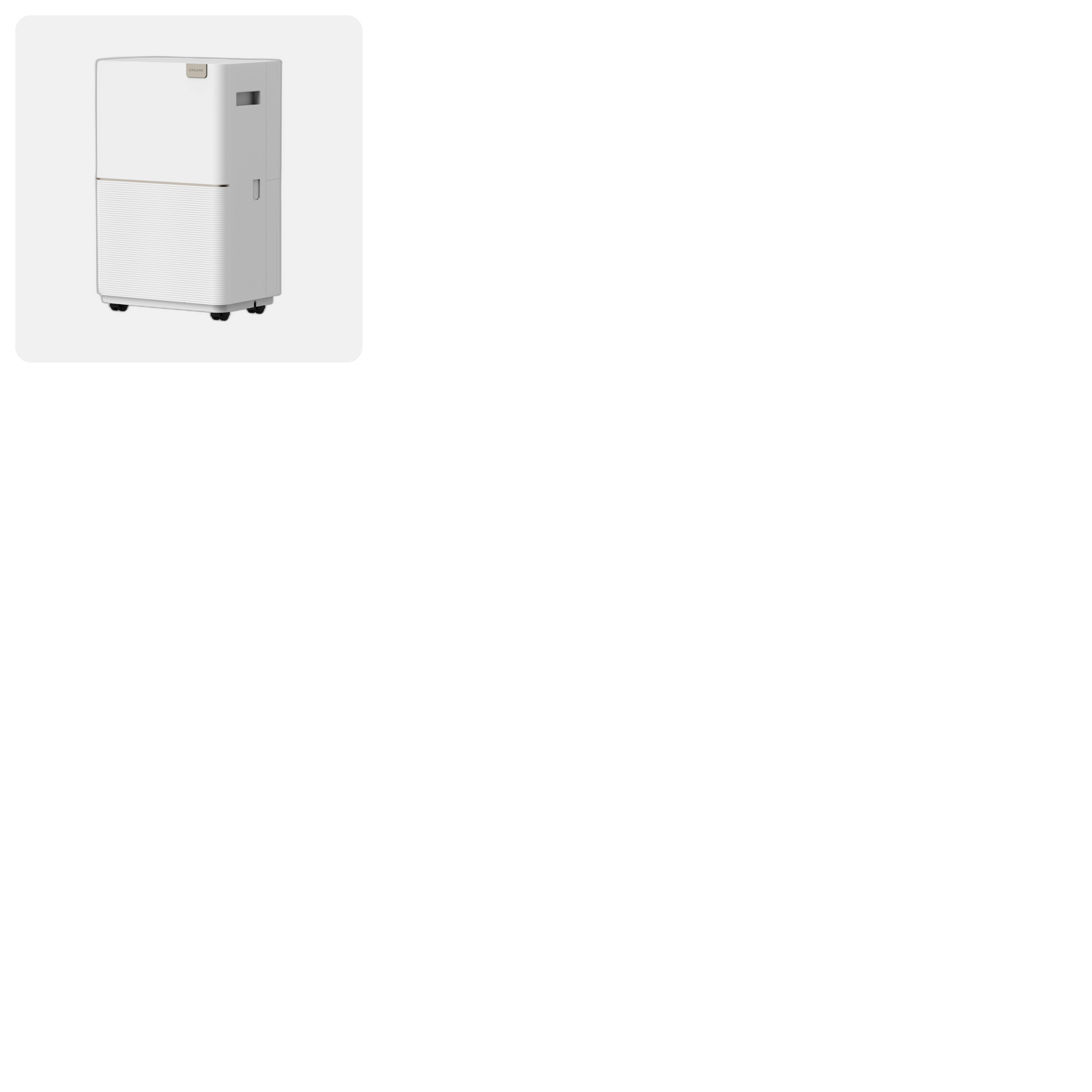 Dreame Dehumidifier DD20 - contenuto confezione
