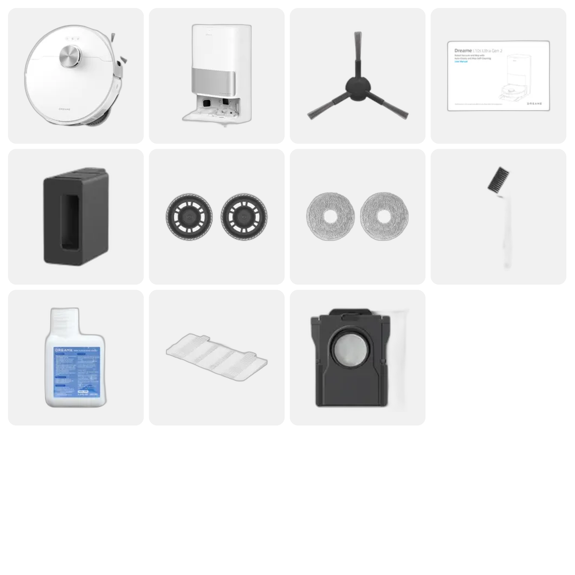 Dreame L10s Ultra Gen2 - contenuto confezione