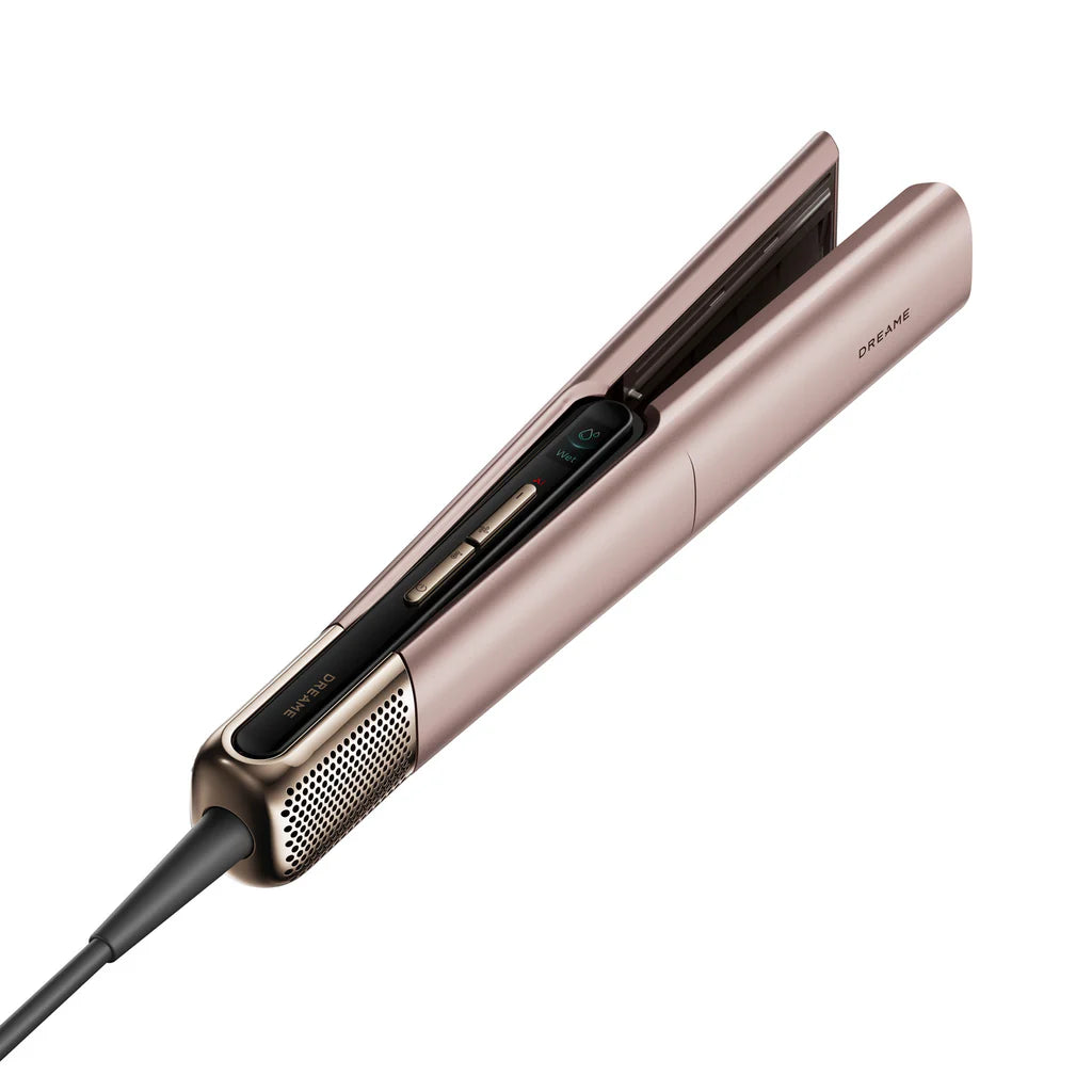 Dreame AeroStraight Pro Hair Straightener Pink Gold