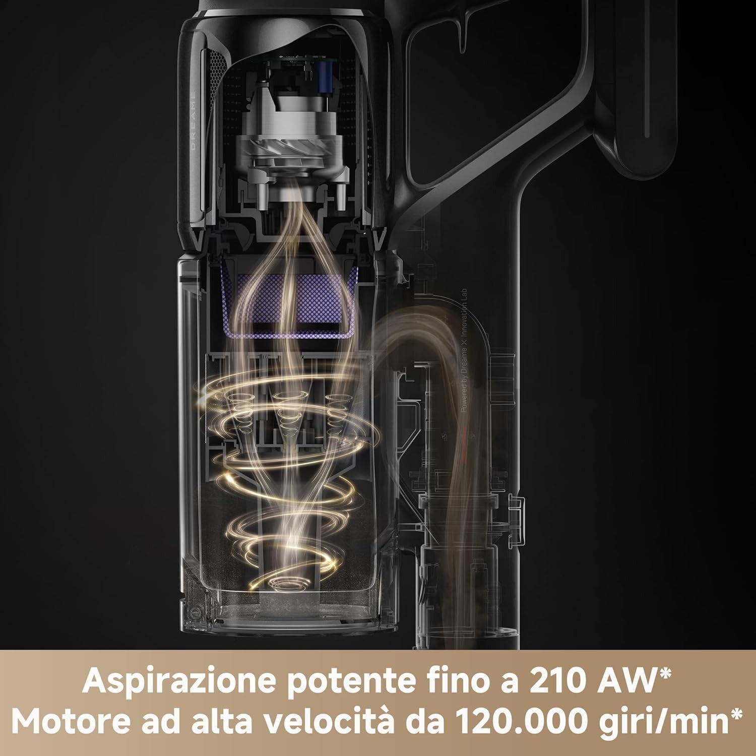 Dreame Z10 Stick Vacuum Cleaner - blocco_img_testo_1_image